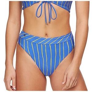 Maaji Lorelei Suzy Q High Rise High Leg Bikini Bottom Nwot